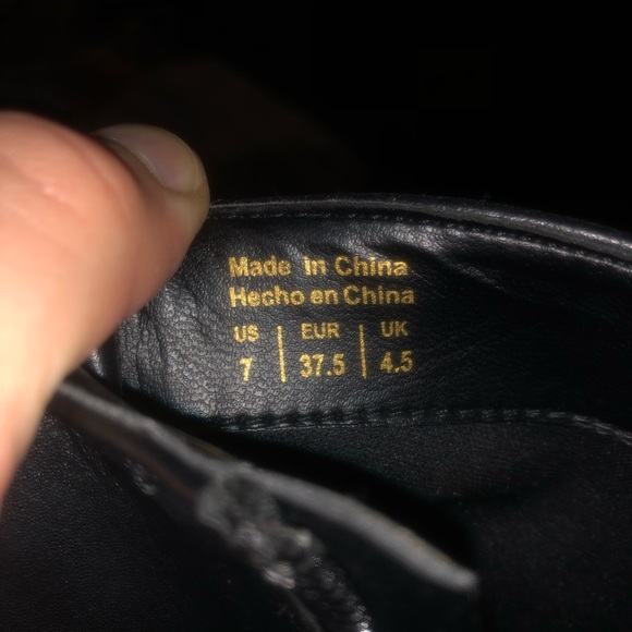 Size 7, Aldo, Black Heeled Booties - Picture 4 of 4